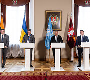 Simonas Kairys, Rostyslavas Karandieievas, Ernesto Ottone, Valdas Benkunskas