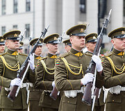 Valstybės vėliavos pakėlimo ceremonija Gedulo ir vilties bei Okupacijos ir genocido dienos proga
