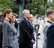 Viktorija Čmilytė-Nielsen, Diana Nausėdienė, Gitanas Nausėda