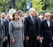 Viktorija Čmilytė-Nielsen, Diana Nausėdienė, Gitanas Nausėda, Ingrida &Scaron;imonytė