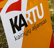 Kairiosios politinės partijos &bdquo;KArtu. Kairiųjų aljansas&ldquo; steigimas