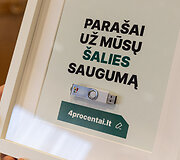 Iniciatyvos &bdquo;4 procentai&ldquo; atstovai susitiko su Seimo Pirmininke