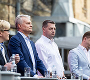 Ingrida &Scaron;imonytė, Gitanas Nausėda, Andrius Mazuronis, Giedrimas Jeglinskas