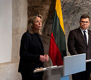 Kajsa Ollongren, Laurynas Kasčiūnas
