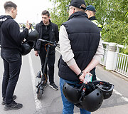 Paspirtukų reidas Vilniuje