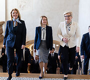 Evika Silina, Kaja Kalas, Ingrida &Scaron;imonytė