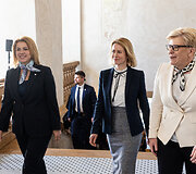 Evika Silina, Kaja Kalas, Ingrida &Scaron;imonytė
