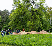 Verkių dvarvietėje pristatomas archeologinis atradimas &ndash; aptikti XIII&ndash;XIV amžių kapai
