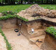 Verkių dvarvietėje pristatomas archeologinis atradimas &ndash; aptikti XIII&ndash;XIV amžių kapai