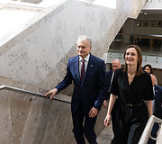 Gitanas Nausėda, Viktorija Čmilytė-Nielsen