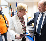 Ingrida &Scaron;imonytė, Saulius Skvernelis