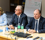 Rima Ba&scaron;kienė, Algirdas Stončaitis, Saulius Skvernelis