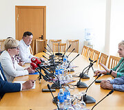 Ingrida &Scaron;imonytė susitinka su Seimo frakcijomis