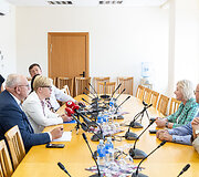 Ingrida &Scaron;imonytė susitinka su Seimo frakcijomis