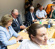 Ingrida &Scaron;imonytė susitinka su Seimo frakcijomis