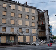 Charkivas ir jo apylinkės po Rusijos ap&scaron;audymų