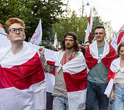 Laisvųjų baltarusių akcijos mitingas