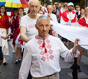 Laisvųjų baltarusių akcijos mitingas