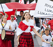 Laisvųjų baltarusių akcijos mitingas