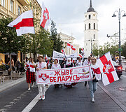 Laisvųjų baltarusių akcijos mitingas