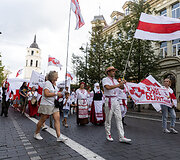 Laisvųjų baltarusių akcijos mitingas