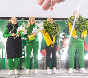 Justina Vanagaitė, Modesta Justė Morauskaitė, Viktorija Senkutė, Mykolas Alekna