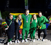 Justina Vanagaitė, Viktorija Senkutė, Mykolas Alekna, Modesta Justė Morauskaitė, Mantas Jusis