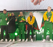 Mantas Jusis, Justina Vanagaitė, Modesta Justė Morauskaitė, Viktorija Senkutė, Mykolas Alekna