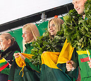 Justina Vanagaitė, Modesta Justė Morauskaitė, Viktorija Senkutė, Mykolas Alekna
