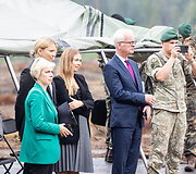 Simbolinės kapsulės įkasimas Rūdninkų poligone