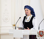 Lietuvos dainų &scaron;ventės &bdquo;Kad giria žaliuotų&ldquo; kūrėjų pagerbimo ceremonija