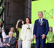 Valdas Adamkus, Diana Nausėdienė, Gitanas Nausėda, Simonas Kairys