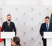 Wladyslaw Kosiniak-Kamysz, Laurynas Kasčiūnas