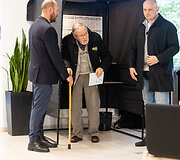 Vytautas Landsbergis i&scaron; anksto balsavo Seimo rinkimuose