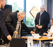 Vytautas Landsbergis i&scaron; anksto balsavo Seimo rinkimuose