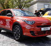 &bdquo;eJudėjimo&ldquo; festivalyje esantys automobiliai