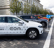 &bdquo;eJudėjimo&ldquo; festivalyje esantys automobiliai
