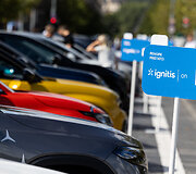 &bdquo;eJudėjimo&ldquo; festivalyje esantys automobiliai