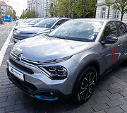 &bdquo;eJudėjimo&ldquo; festivalyje esantys automobiliai