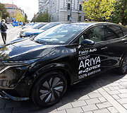 &bdquo;eJudėjimo&ldquo; festivalyje esantys automobiliai