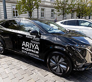 &bdquo;eJudėjimo&ldquo; festivalyje esantys automobiliai