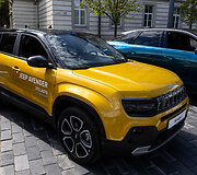 &bdquo;eJudėjimo&ldquo; festivalyje esantys automobiliai