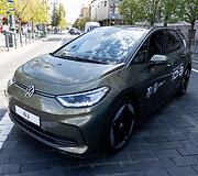 &bdquo;eJudėjimo&ldquo; festivalyje esantys automobiliai