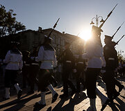 Karinių orkestrų festivalio &bdquo;Military Tattoo Lithuania 2024&ldquo; paradas