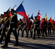 Karinių orkestrų festivalio &bdquo;Military Tattoo Lithuania 2024&ldquo; paradas
