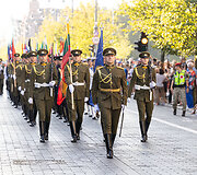 Karinių orkestrų festivalio &bdquo;Military Tattoo Lithuania 2024&ldquo; paradas