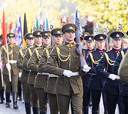 Karinių orkestrų festivalio &bdquo;Military Tattoo Lithuania 2024&ldquo; paradas