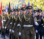 Karinių orkestrų festivalio &bdquo;Military Tattoo Lithuania 2024&ldquo; paradas