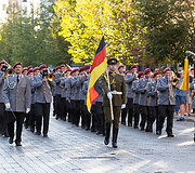 Karinių orkestrų festivalio &bdquo;Military Tattoo Lithuania 2024&ldquo; paradas