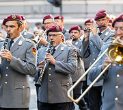 Karinių orkestrų festivalio &bdquo;Military Tattoo Lithuania 2024&ldquo; paradas
